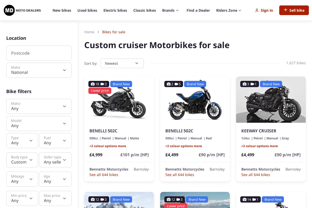 Moto Dealers UK