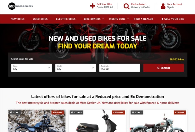 Publish Inventory on MotoDealers.co.uk